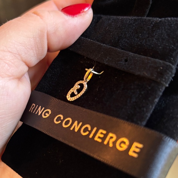 Ring Concierge Silver Initial Pendant - Picture 3 of 4